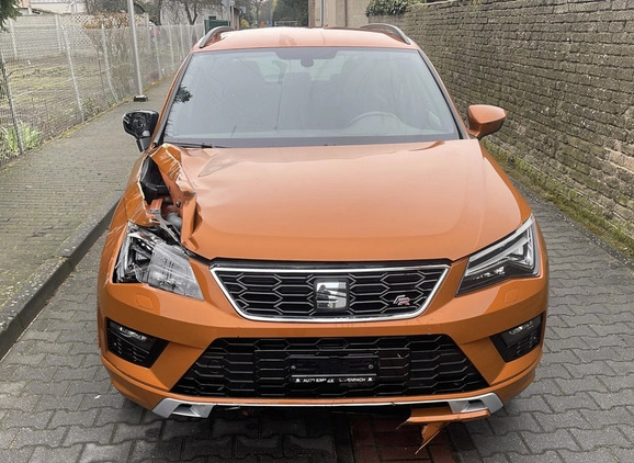 Seat Ateca cena 48500 przebieg: 201427, rok produkcji 2018 z Rakoniewice małe 326